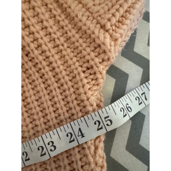 Lulus Medium Pink Crochet Sweater – 100% Acrylic, - Picture 4 of 7